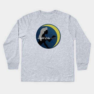 A child of the moon Kids Long Sleeve T-Shirt